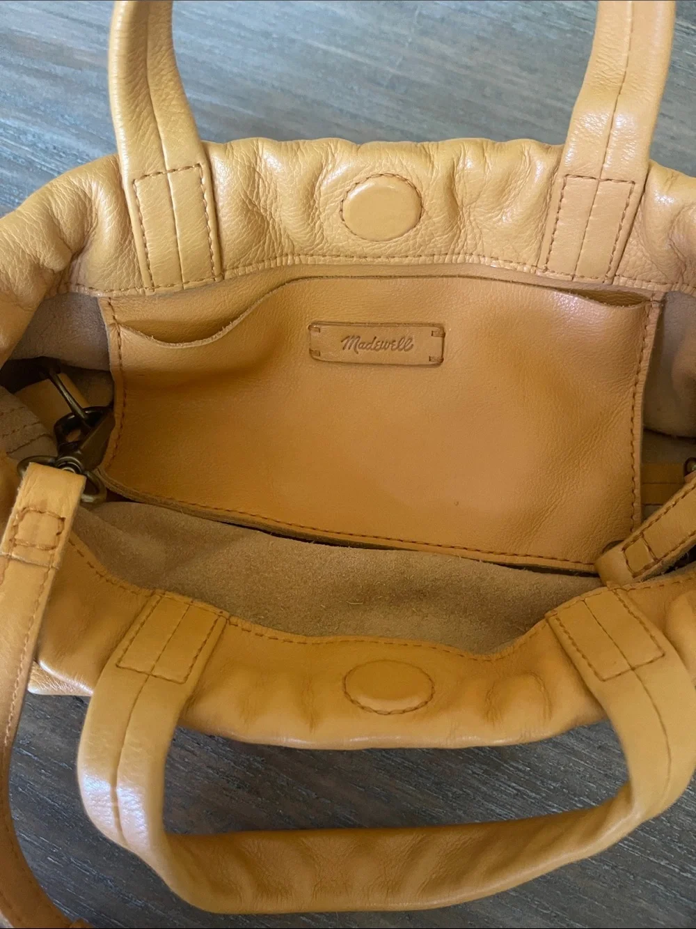 Madewell compact leather